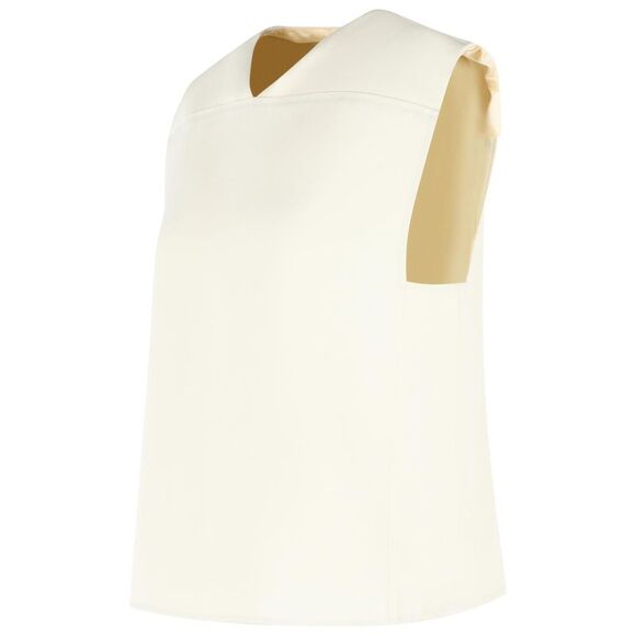 Loulou De Saison 'Daika' Viscose And Ivory Wool Blouse Women